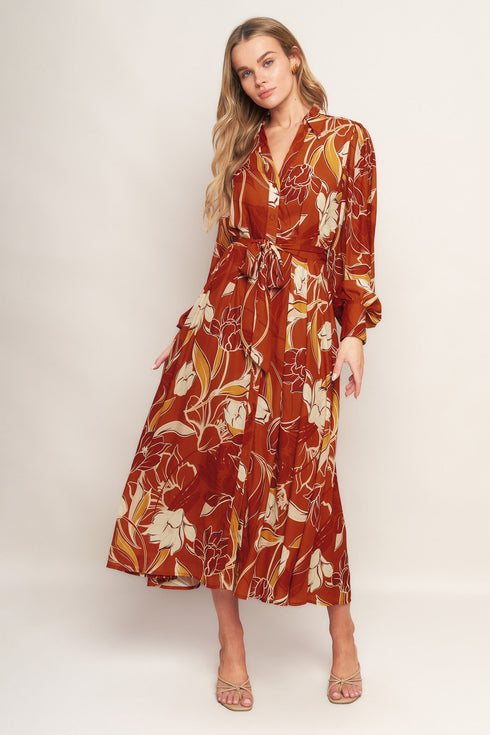 blooming-radiance-woven-midi-dress-1 Flying Tomato-Sophia's Style-4